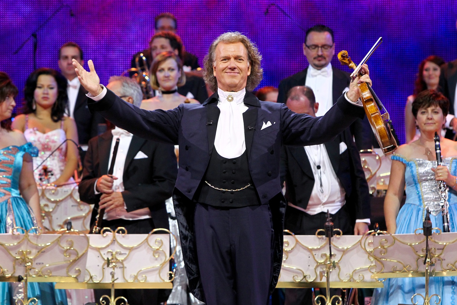 Andr Rieu André Rieu confirma conciertos en Chile: 21, 22, 23 y 24 de agosto