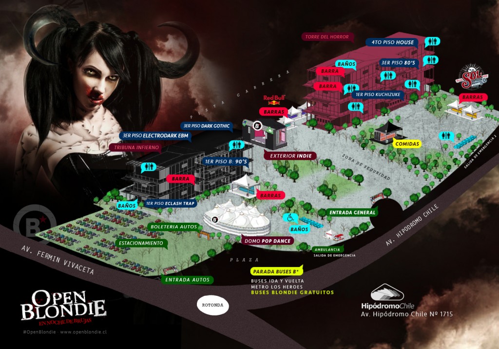 MAPA OPEN BLONDIE