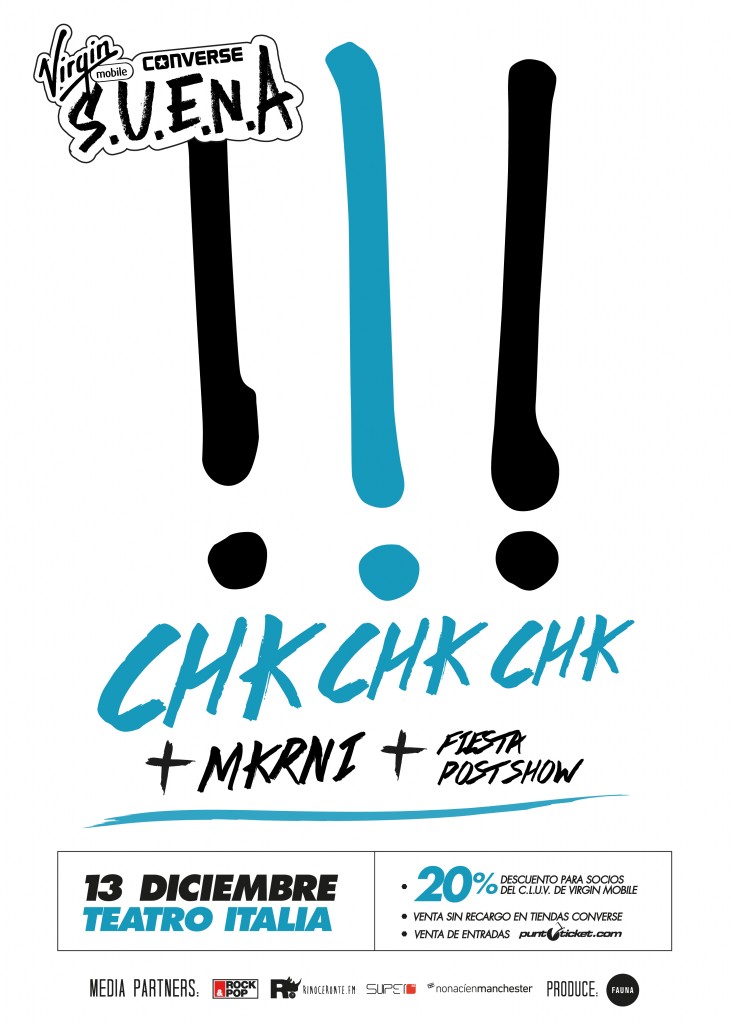 Afiche Oficial Virgin Converse S.U.E.N.A. Chk OK 50X70t-01