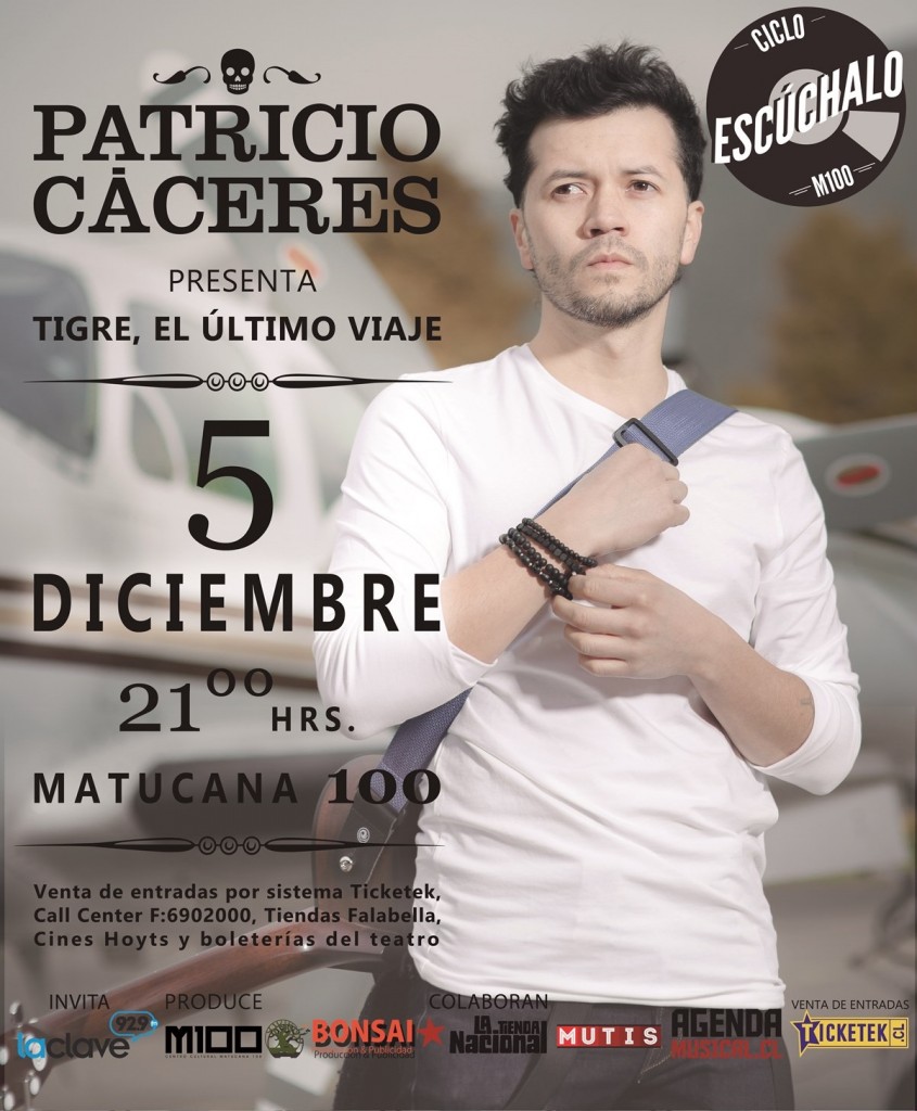 Afiche Patricio Cáceres