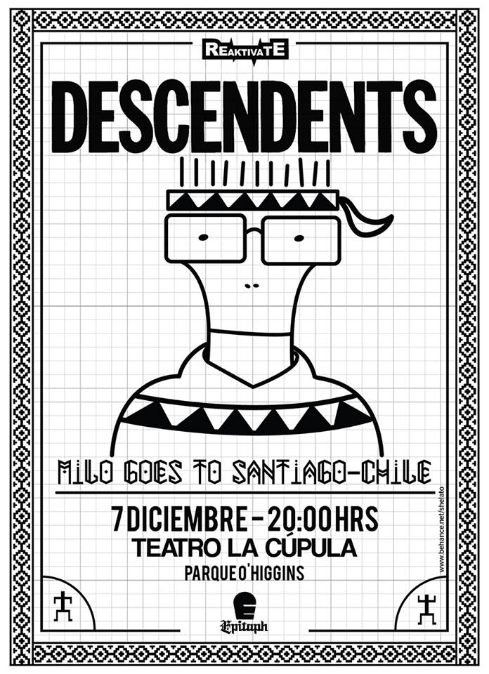 descendents-en-chile-flyer